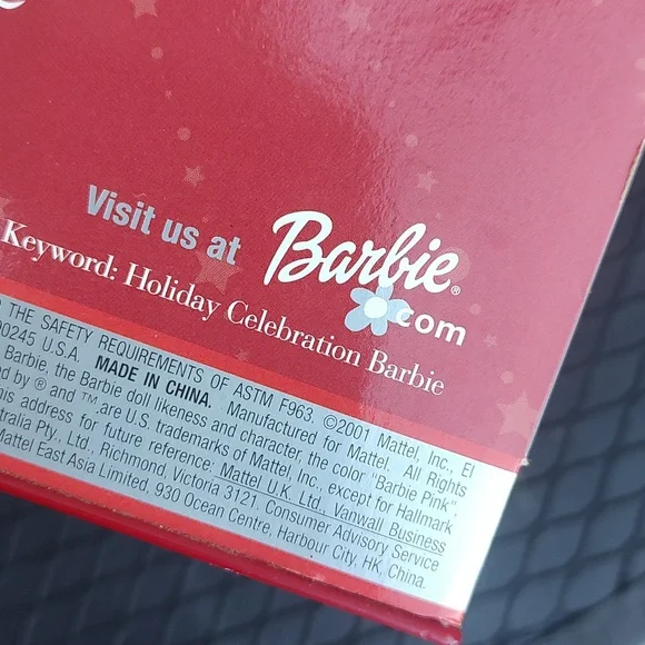 2001 Christmas Barbie - Picture 9 of 10